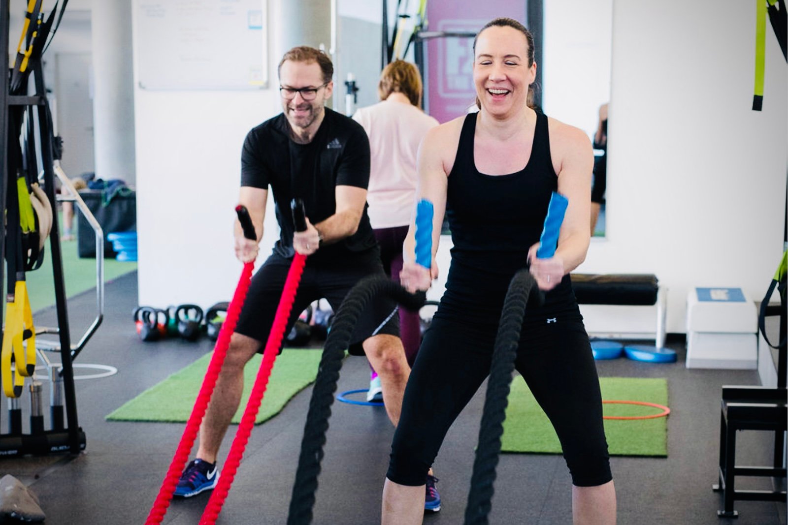 Professional group training at Fit4TheGame